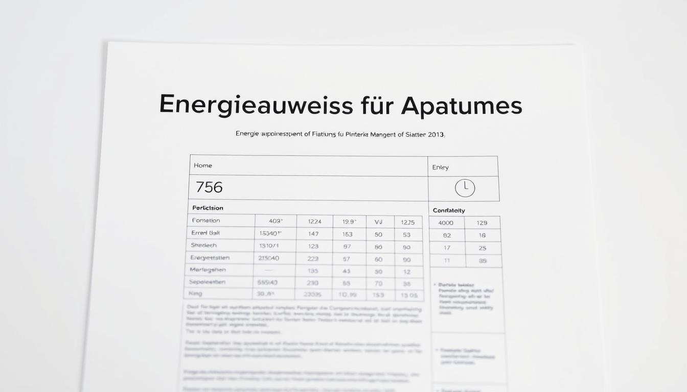 Wohnung-Energieausweis Wohnung Energieausweis